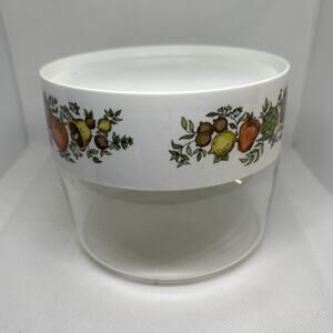 Vintage Pyrex Corning Ware Spice Of Life See N Store Canister Made in USA